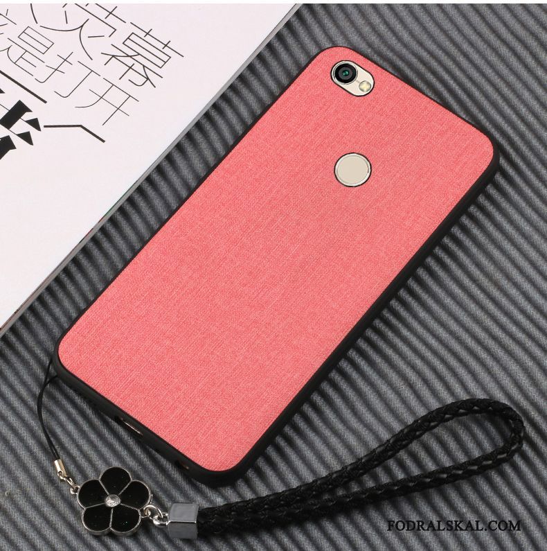 Skal Redmi Note 5a Läder Grön Röd, Fodral Redmi Note 5a Skydd Enkeltelefon