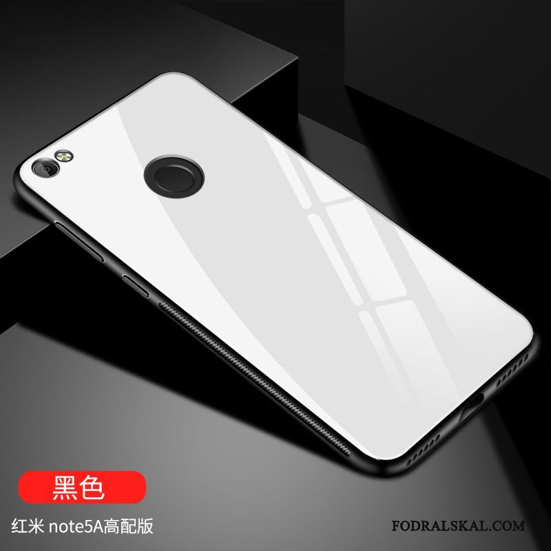 Skal Redmi Note 5a Påsar Fallskyddtelefon, Fodral Redmi Note 5a Silikon Svart Glas