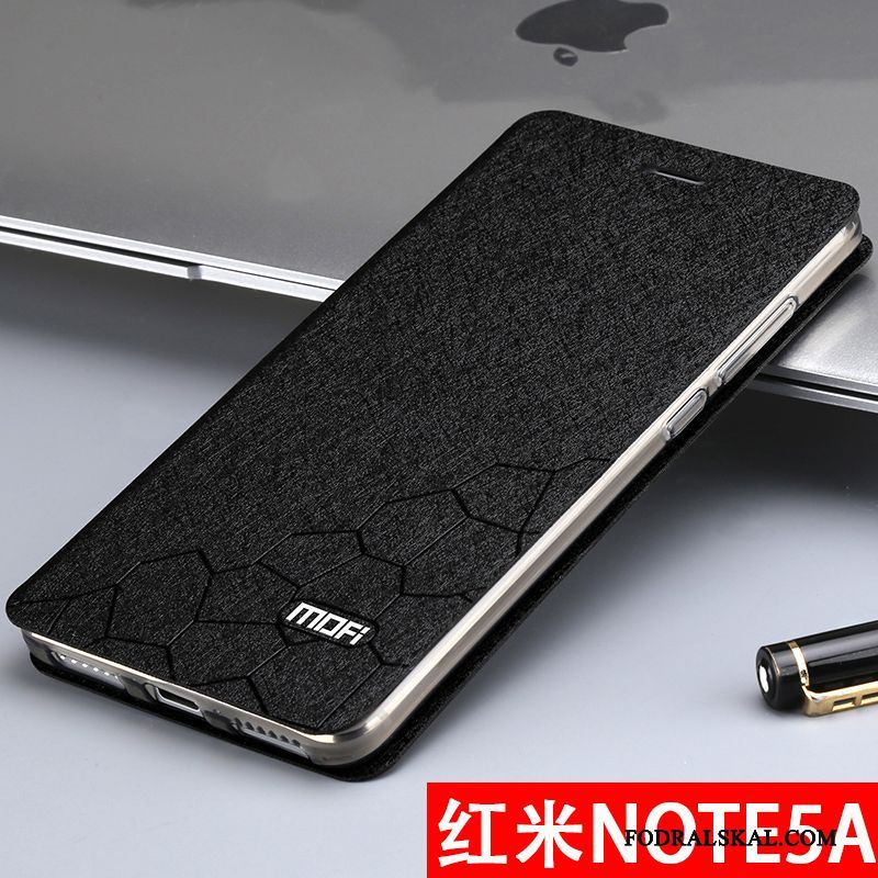 Skal Redmi Note 5a Silikon Hög Liten, Fodral Redmi Note 5a Täcka Silvertelefon
