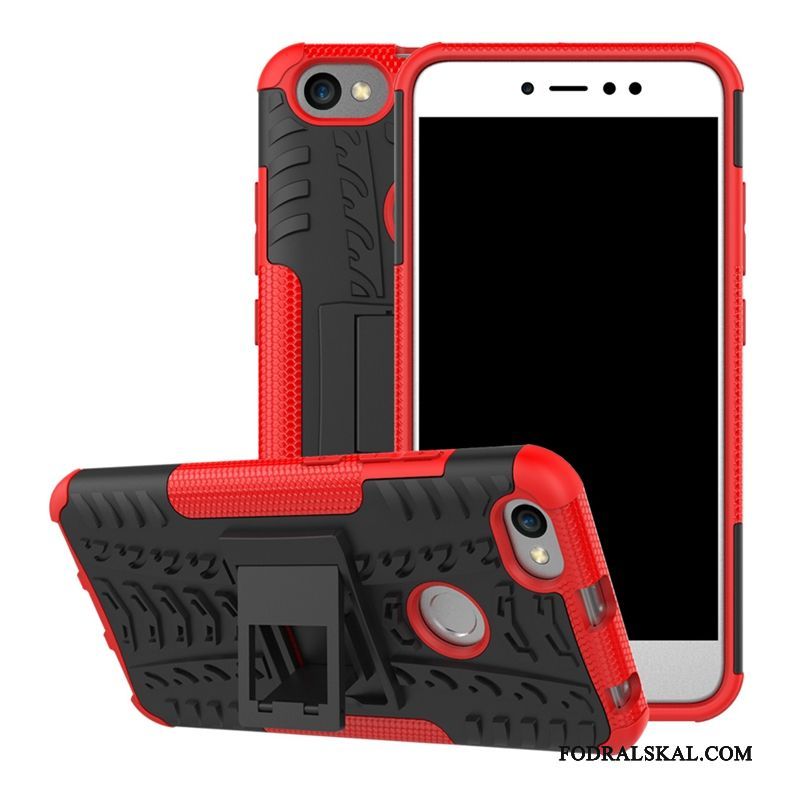 Skal Redmi Note 5a Support Orange Fallskydd, Fodral Redmi Note 5a Skydd Telefon Röd