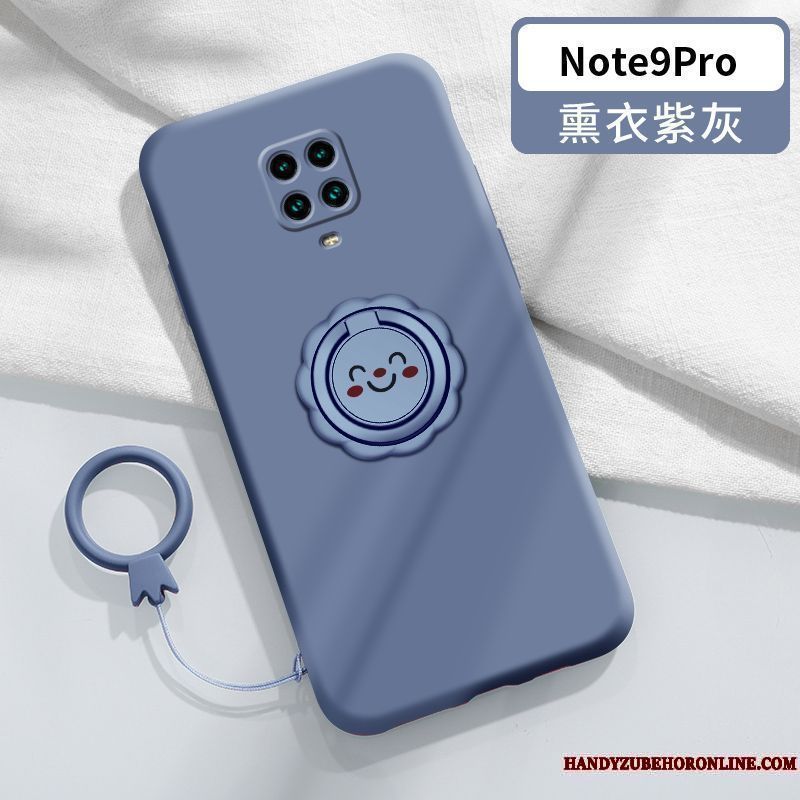 Skal Redmi Note 9 Pro Mjuk Ring Personlighet, Fodral Redmi Note 9 Pro Påsar Rödtelefon