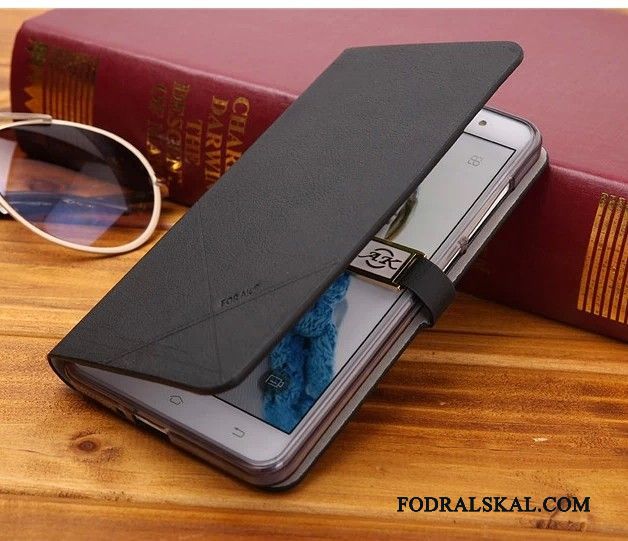 Skal Samsung Galaxy A3 2015 Läderfodral Tunn Rosa, Fodral Samsung Galaxy A3 2015 Skydd Telefon