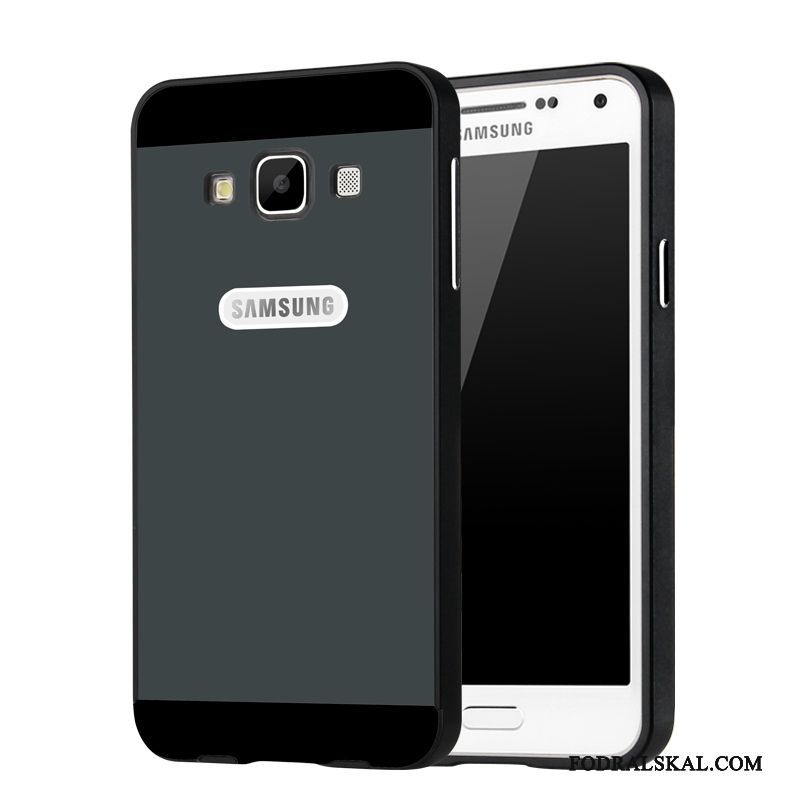 Skal Samsung Galaxy A3 2015 Metall Frametelefon, Fodral Samsung Galaxy A3 2015 Skydd Blå