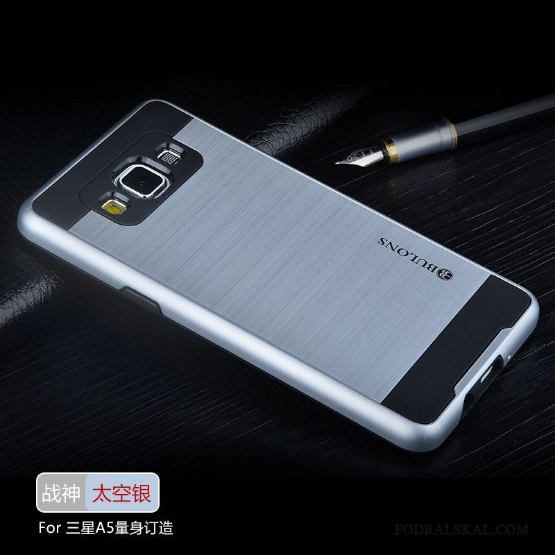 Skal Samsung Galaxy A5 2015 Silikon Grå Personlighet, Fodral Samsung Galaxy A5 2015 Mjuk Trendtelefon