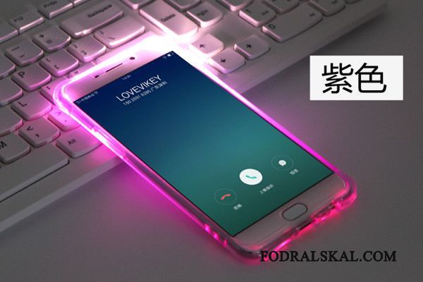 Skal Samsung Galaxy A5 2016 Skydd Fallskyddtelefon, Fodral Samsung Galaxy A5 2016 Mjuk Rosa Transparent