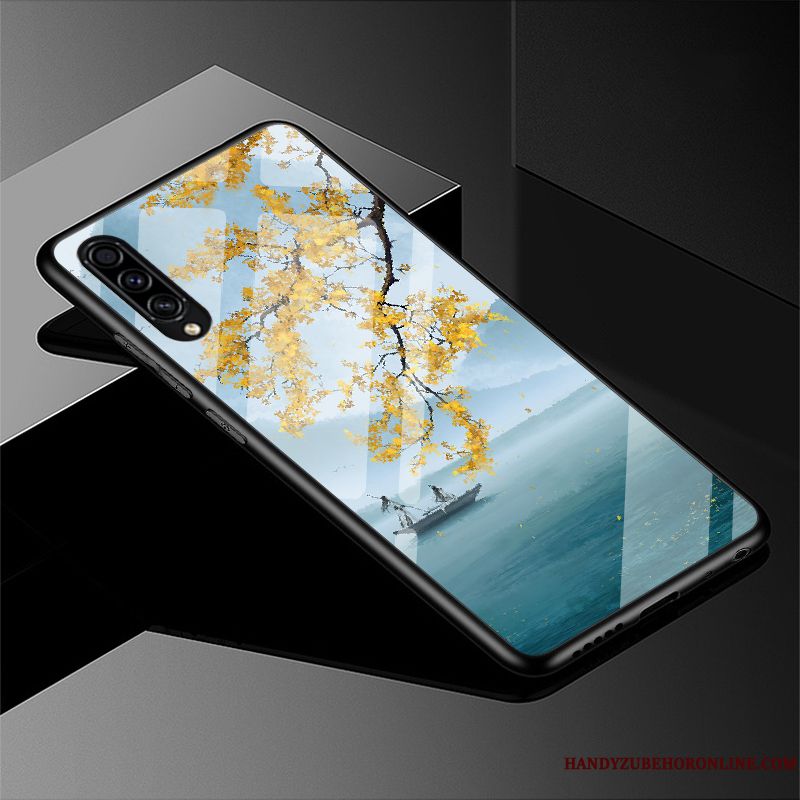 Skal Samsung Galaxy A50s Skydd Glas Ljus, Fodral Samsung Galaxy A50s Påsar Personlighet Stjärna