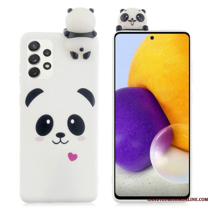 Skal Samsung Galaxy A53 5G Älskar Panda 3d