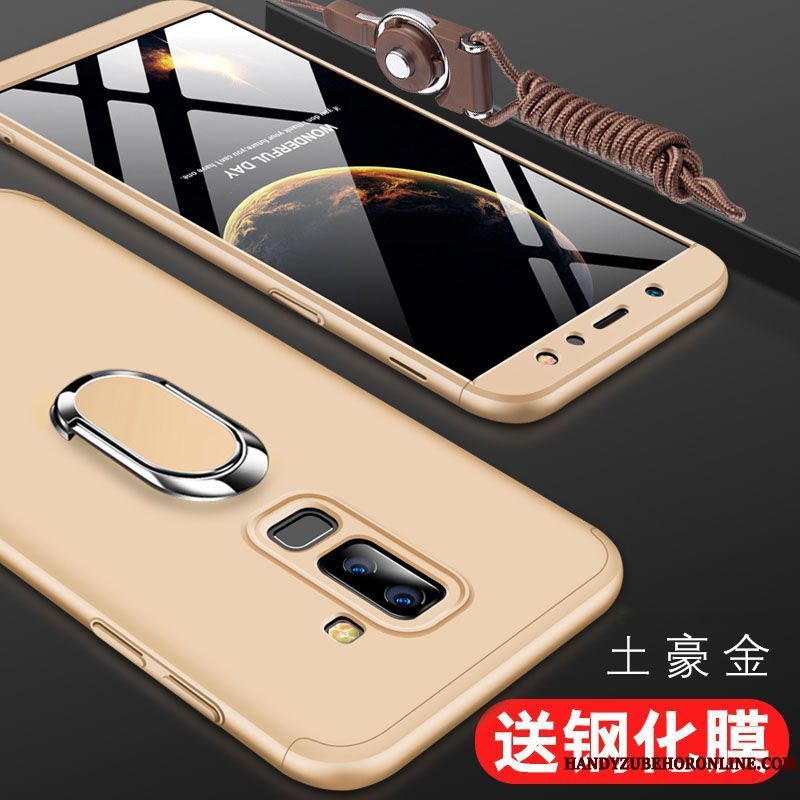 Skal Samsung Galaxy A6+ Påsar Ringtelefon, Fodral Samsung Galaxy A6+ Trend Varumärke Skärmskydd Film
