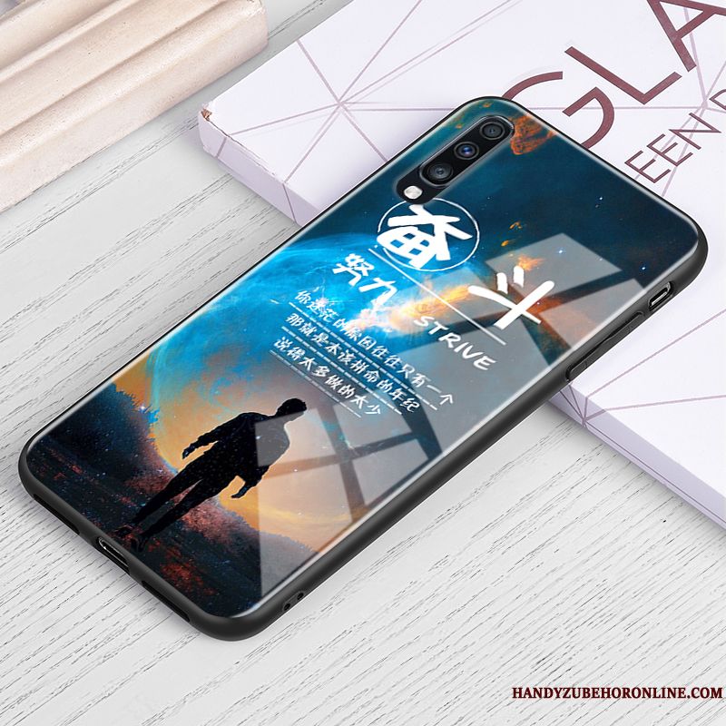 Skal Samsung Galaxy A70 Skydd Telefon Grön, Fodral Samsung Galaxy A70 Anpassa Trend