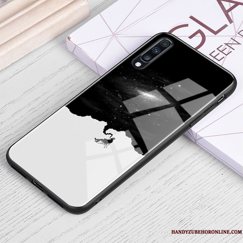 Skal Samsung Galaxy A70 Skydd Telefon Grön, Fodral Samsung Galaxy A70 Anpassa Trend