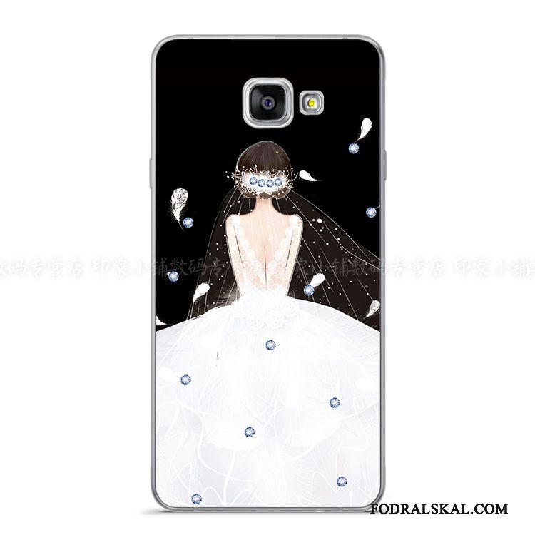 Skal Samsung Galaxy A8 Mjuk Fallskydd Tunn, Fodral Samsung Galaxy A8 Kreativa Handmåladetelefon