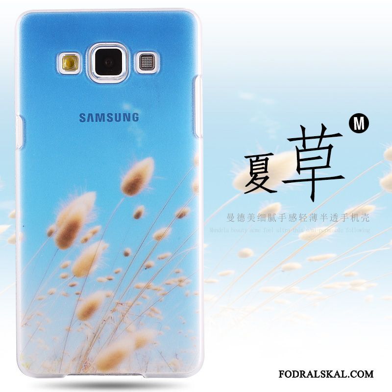 Skal Samsung Galaxy A8 Målade Hårdtelefon, Fodral Samsung Galaxy A8 Skydd Grön