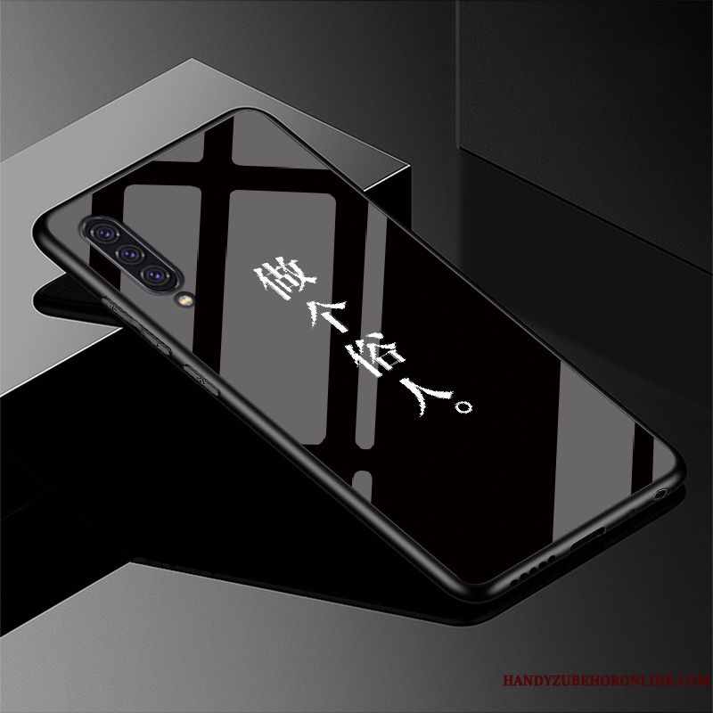 Skal Samsung Galaxy A90 5g Silikon Personlighettelefon, Fodral Samsung Galaxy A90 5g Påsar Glas Enkel