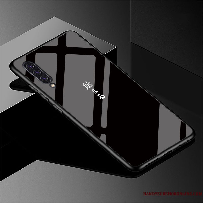 Skal Samsung Galaxy A90 5g Silikon Personlighettelefon, Fodral Samsung Galaxy A90 5g Påsar Glas Enkel