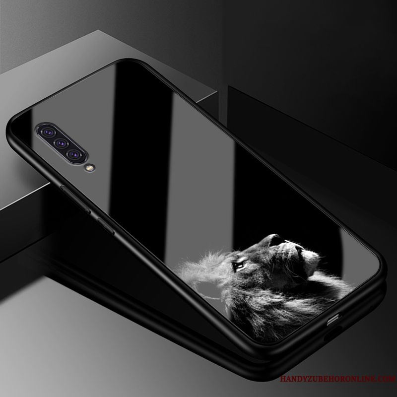 Skal Samsung Galaxy A90 5g Tecknat Partelefon, Fodral Samsung Galaxy A90 5g Mjuk Glas Trend