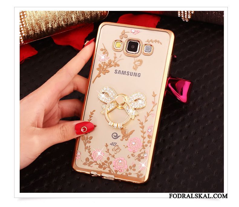 Skal Samsung Galaxy J5 2015 Silikon Telefon Fallskydd, Fodral Samsung Galaxy J5 2015 Skydd Rosa