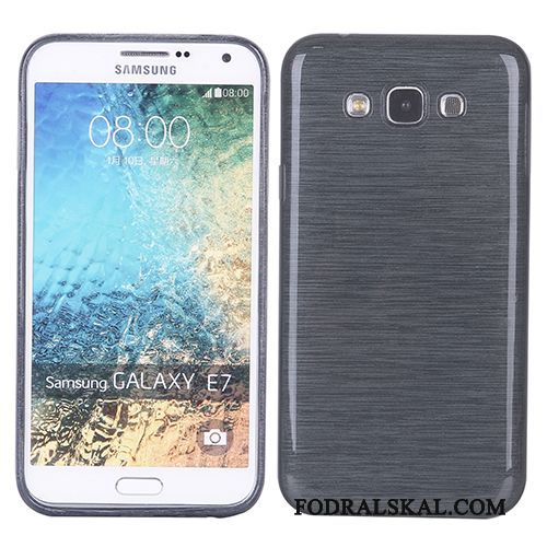 Skal Samsung Galaxy J7 2015 Skydd Telefon Rosa, Fodral Samsung Galaxy J7 2015 Silikon Silke