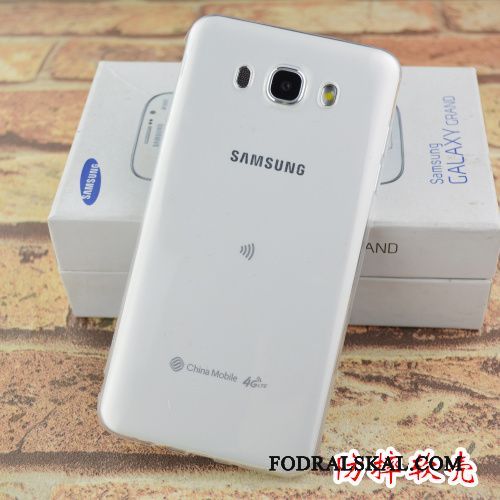 Skal Samsung Galaxy J7 2016 Silikon Fallskydd Grön, Fodral Samsung Galaxy J7 2016 Mjuk Telefon
