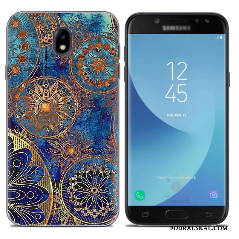 Skal Samsung Galaxy J7 2017 Silikon Grå Europa, Fodral Samsung Galaxy J7 2017 Kreativa Telefon
