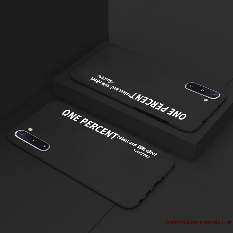 Skal Samsung Galaxy Note 10 Kreativa Nubucktelefon, Fodral Samsung Galaxy Note 10 Slim Hård