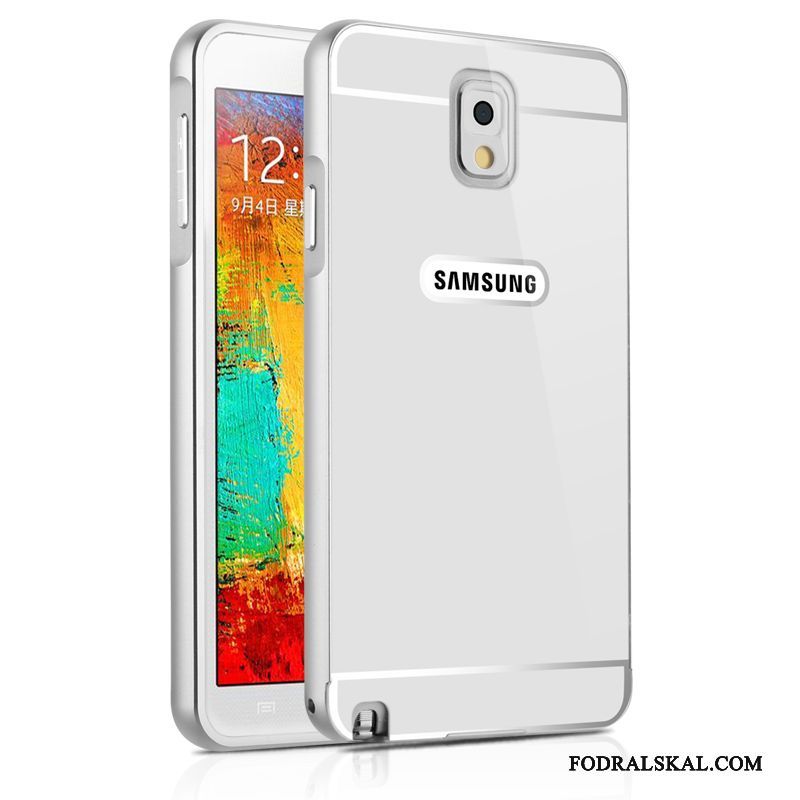 Skal Samsung Galaxy Note 3 Metall Telefon Frame, Fodral Samsung Galaxy Note 3 Skydd Guld Ny