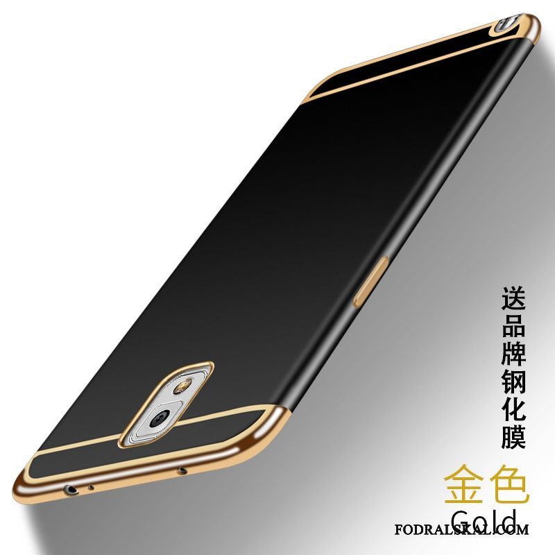 Skal Samsung Galaxy Note 3 Mjuk Guld Personlighet, Fodral Samsung Galaxy Note 3 Silikon Nubucktelefon