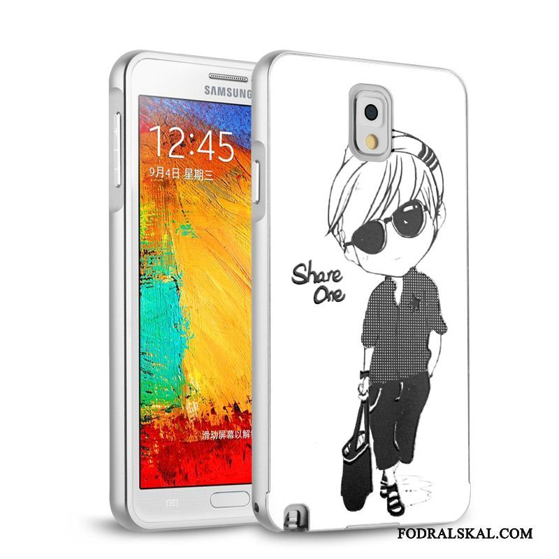 Skal Samsung Galaxy Note 3 Skydd Skärmskydd Film Härdning, Fodral Samsung Galaxy Note 3 Metall Fallskydd Guld