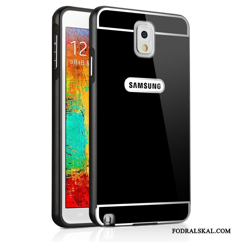 Skal Samsung Galaxy Note 3 Skydd Skärmskydd Film Härdning, Fodral Samsung Galaxy Note 3 Metall Fallskydd Guld