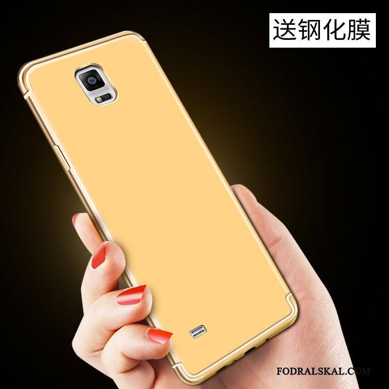 Skal Samsung Galaxy Note 4 Påsar Personlighet Guld, Fodral Samsung Galaxy Note 4 Kreativa Telefon Fallskydd