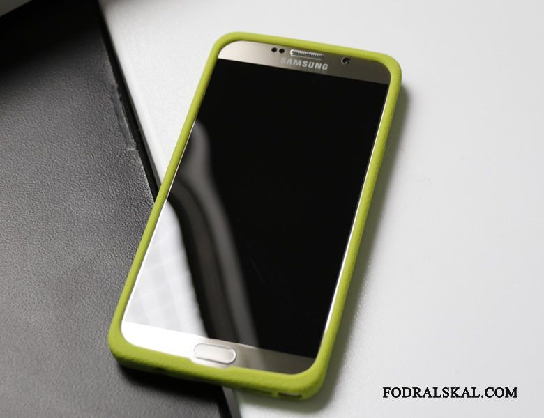 Skal Samsung Galaxy Note 5 Silikon Duk Grå, Fodral Samsung Galaxy Note 5 Skydd Telefon