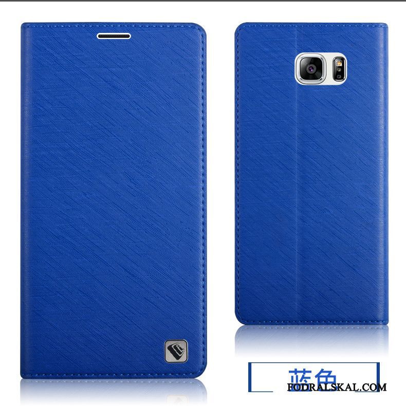 Skal Samsung Galaxy Note 5 Silikon Telefon Purpur, Fodral Samsung Galaxy Note 5 Läderfodral Fallskydd