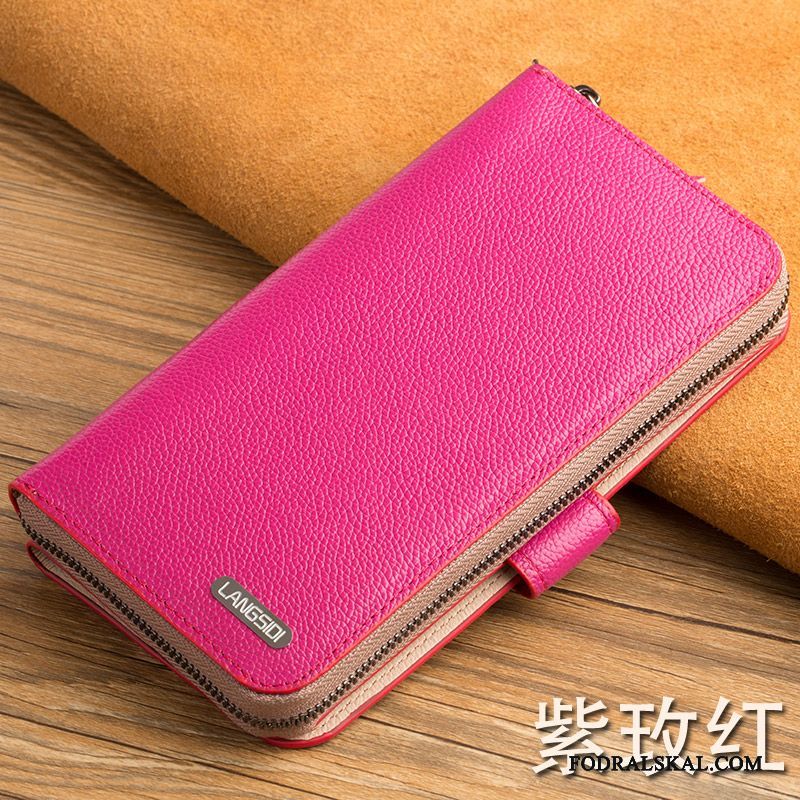 Skal Samsung Galaxy Note 8 Plånbok Fallskydd Kuvert, Fodral Samsung Galaxy Note 8 Läderfodral Telefon Svart