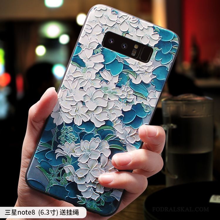 Skal Samsung Galaxy Note 8 Påsar Enkel Fallskydd, Fodral Samsung Galaxy Note 8 Skydd Personlighet Kinesisk Stil