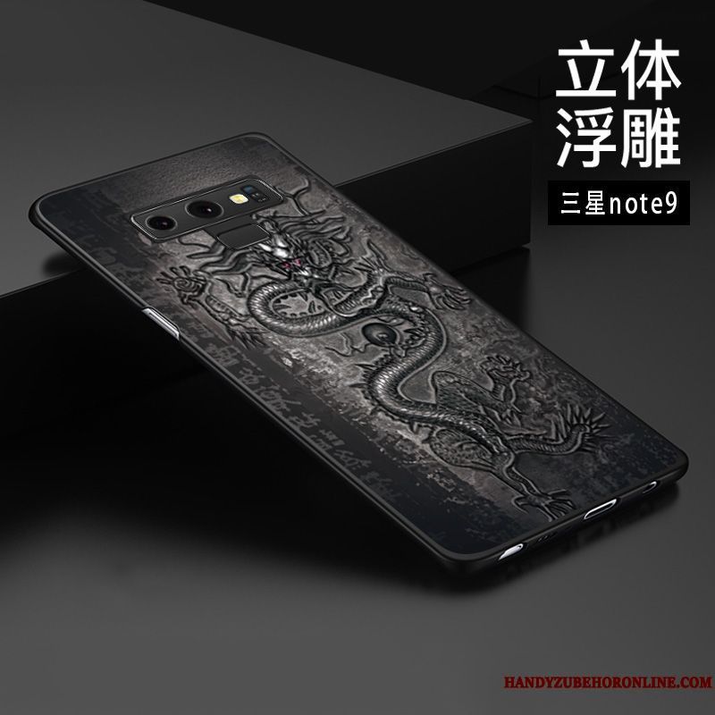 Skal Samsung Galaxy Note 9 Lättnad Kinesisk Stil Anpassa, Fodral Samsung Galaxy Note 9 Kreativa Fallskyddtelefon