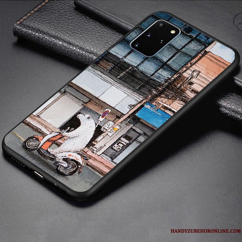 Skal Samsung Galaxy S20+ Silikon Enkeltelefon, Fodral Samsung Galaxy S20+ Mjuk Trend Personlighet