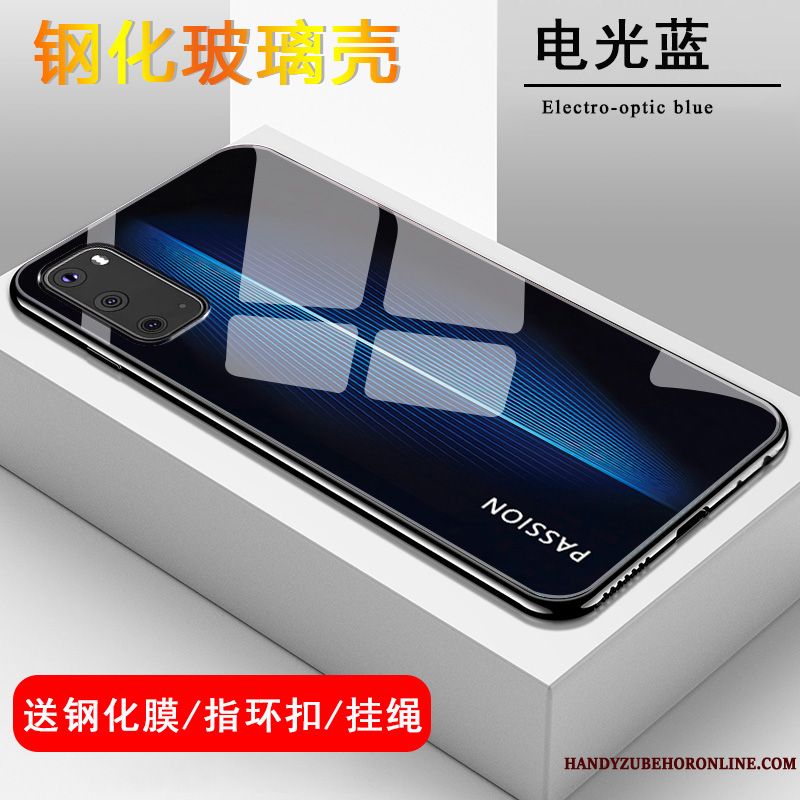 Skal Samsung Galaxy S20 Silikon Personlighet Purpur, Fodral Samsung Galaxy S20 Skydd Fallskydd Slim