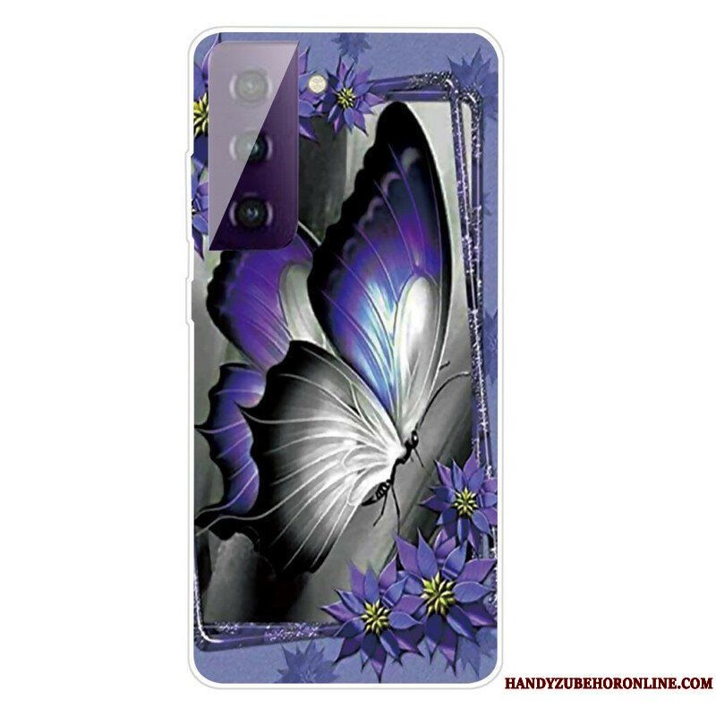 Skal Samsung Galaxy S21 FE Fjärilar Fjärilar