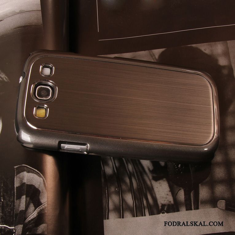 Skal Samsung Galaxy S3 Metall Telefon Trend, Fodral Samsung Galaxy S3 Skydd Blå