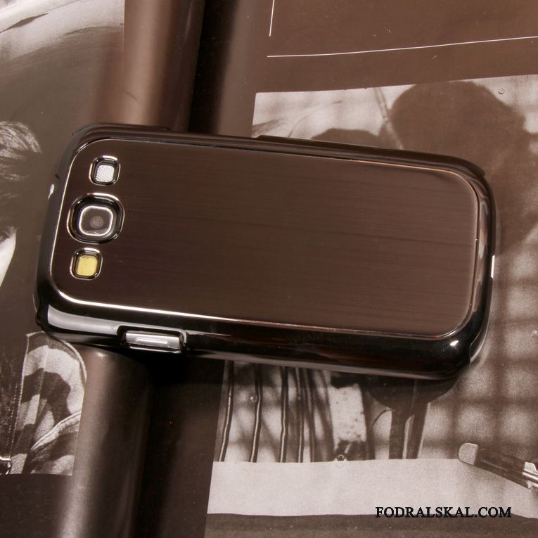 Skal Samsung Galaxy S3 Metall Telefon Trend, Fodral Samsung Galaxy S3 Skydd Blå