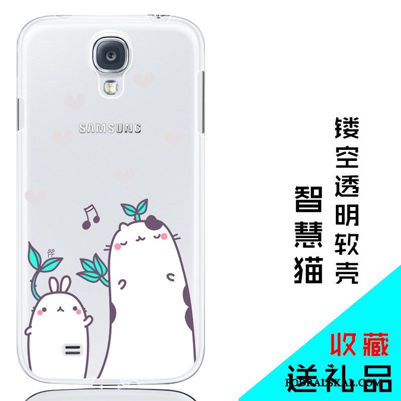 Skal Samsung Galaxy S4 Skydd Rosatelefon, Fodral Samsung Galaxy S4 Mjuk Transparent Bakre Omslag