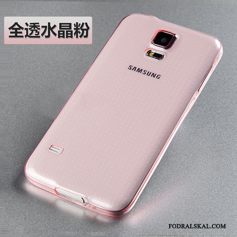 Skal Samsung Galaxy S5 Mjuk Transparent Slim, Fodral Samsung Galaxy S5 Silikon Telefon Ny