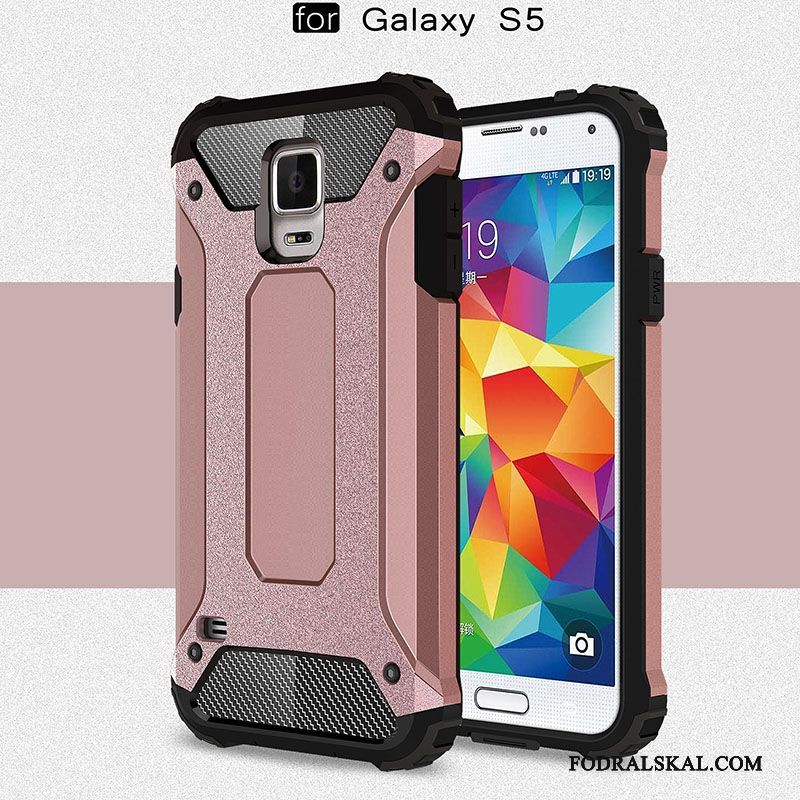 Skal Samsung Galaxy S5 Påsar Nubuck Bakre Omslag, Fodral Samsung Galaxy S5 Skydd Trendtelefon