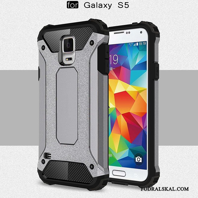 Skal Samsung Galaxy S5 Påsar Nubuck Bakre Omslag, Fodral Samsung Galaxy S5 Skydd Trendtelefon