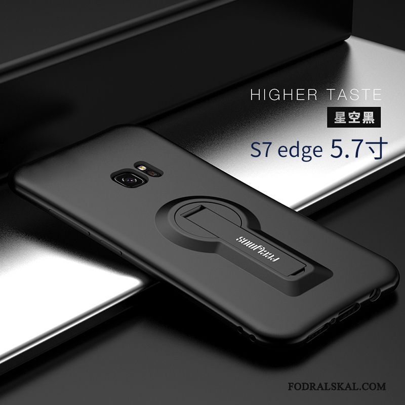 Skal Samsung Galaxy S7 Edge Kreativa Mörkblå Trend, Fodral Samsung Galaxy S7 Edge Mjuk Personlighettelefon