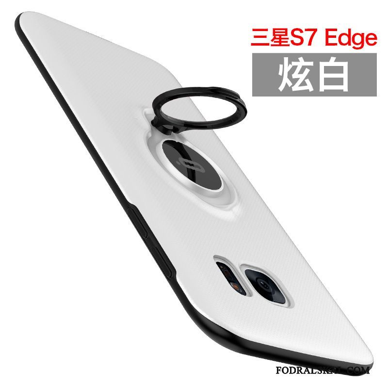 Skal Samsung Galaxy S7 Edge Påsar Magnetic Ring, Fodral Samsung Galaxy S7 Edge Support Hårdtelefon