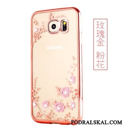 Skal Samsung Galaxy S7 Edge Silikon Guldtelefon, Fodral Samsung Galaxy S7 Edge Mjuk