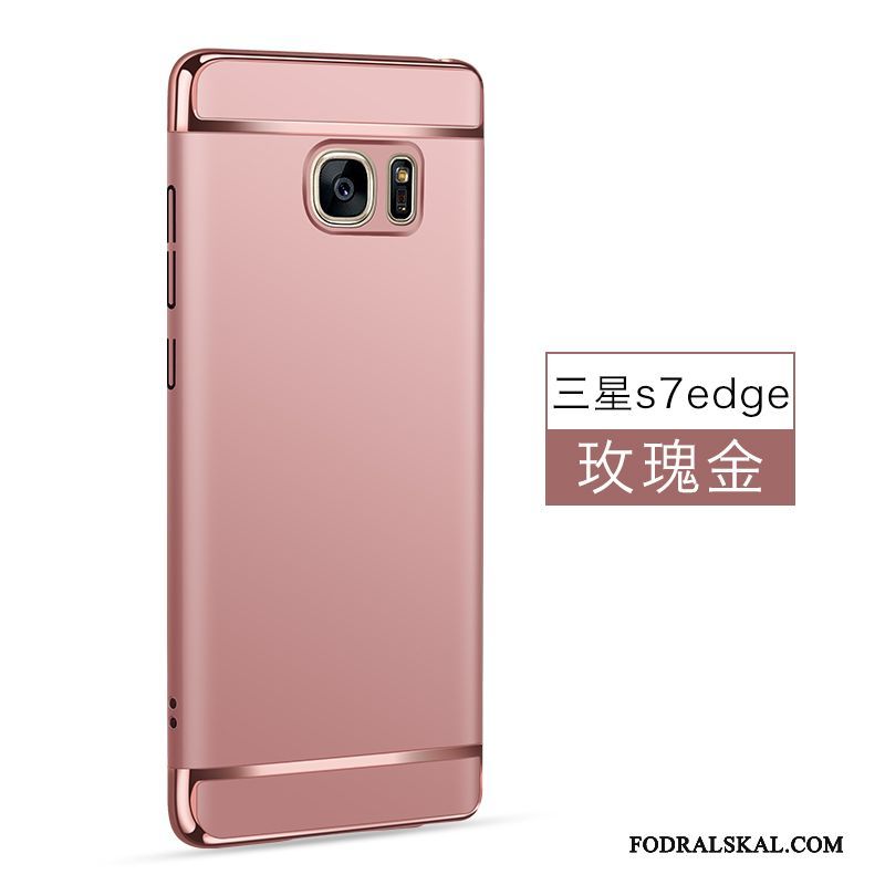 Skal Samsung Galaxy S7 Edge Skydd Fallskyddtelefon, Fodral Samsung Galaxy S7 Edge Trend Svart