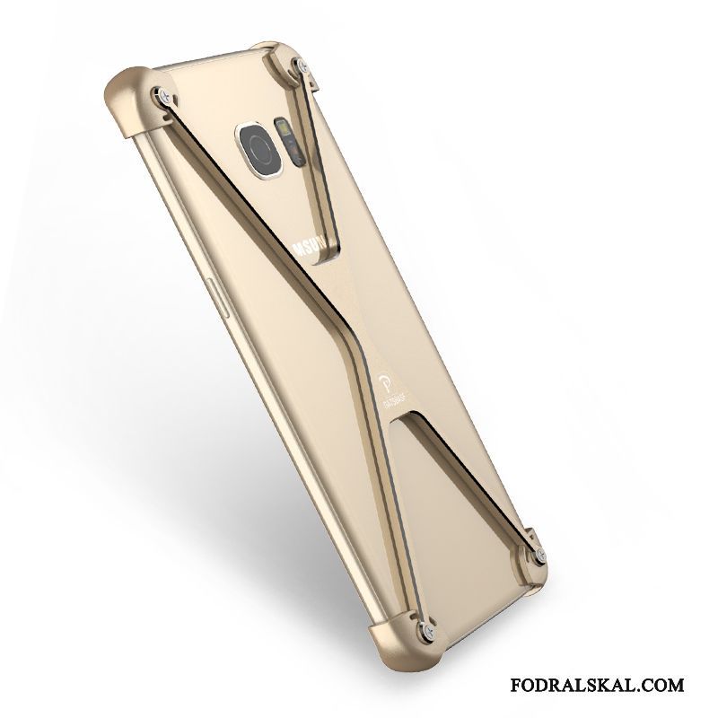 Skal Samsung Galaxy S7 Kreativa Fallskydd Ring, Fodral Samsung Galaxy S7 Metall Telefon Personlighet