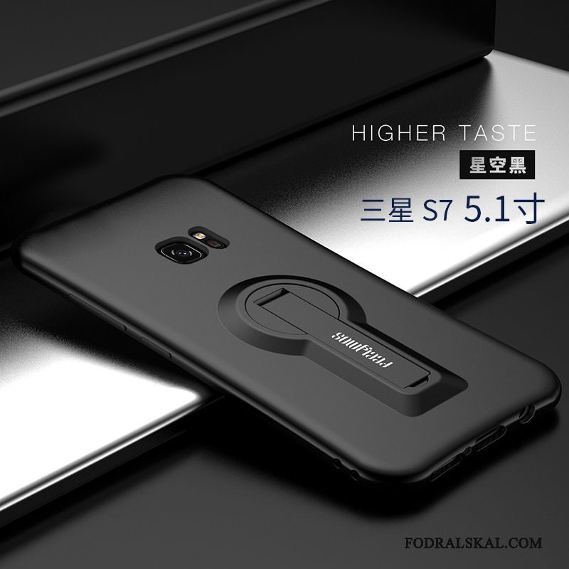Skal Samsung Galaxy S7 Kreativa Telefon Personlighet, Fodral Samsung Galaxy S7 Silikon Fallskydd Röd