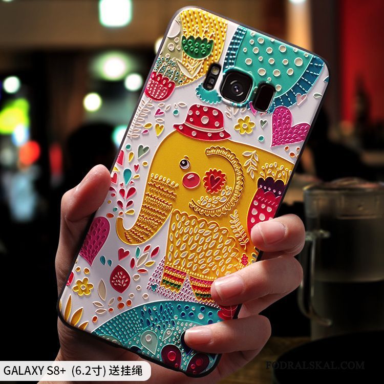 Skal Samsung Galaxy S8+ Färg Telefon Fallskydd, Fodral Samsung Galaxy S8+ Kreativa Personlighet